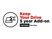 Lenovo Keep Your Drive Add On - Utökat serviceavtal - 5 år - för K14 Gen 1; ThinkBook 14 G5 IRL; 14 G6 ABP; 16 G6 ABP; ThinkCentre neo 30a 22 5PS0K27099