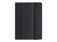 Belkin Tri-Fold Folio - Skydd för surfplatta - svart F7N057B2C00