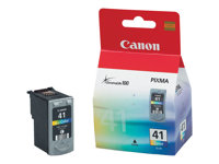 Canon CL-41 - Färg (cyan, magenta, gul) - original - blister - bläcktank - för PIXMA iP1800, iP1900, iP2500, iP2600, MP140, MP190, MP210, MP220, MP470, MX300, MX310 0617B032