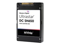 WD Ultrastar DC SN650 WUS5EA1A1ESP5E3 - SSD - 15.36 TB - inbyggd - 2.5" - U.3 PCIe 4.0 (NVMe) 0TS2375