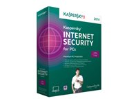 Kaspersky Internet Security 2014 - Boxpaket (18 månader) - 3 PC - Win - Europa KL1854XBCES