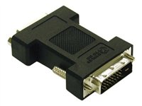 C2G - DVI-adapter - dubbel länk - DVI-D (hane) till DVI-D (hona) 81530