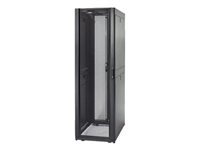 APC NetShelter SX - Rack - svart - 48U - 19" - för P/N: SUA1000RM2U, SUA1000RM2U-TU, SUA1000RMI2U, SUA2200RMXLI3U, SUA5000RMI5U AR3107