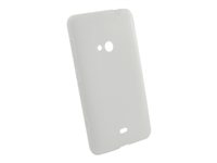 Insmat - Skydd för mobiltelefon - termoplastisk polyuretan (TPU) - transparent, klar - för Nokia Lumia 625 650-5397