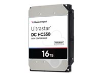 WD Ultrastar DC HC550 WUH721816ALE6L4 - Hårddisk - 16 TB - inbyggd - 3.5" - SATA 6Gb/s - 7200 rpm - buffert: 512 MB 0F38462