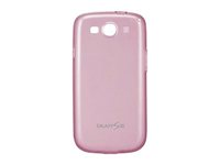 Samsung EFC-1G6W - Skydd för mobiltelefon - termoplastisk polyuretan (TPU) - rosa - för Galaxy S III EFC-1G6WPECSTD