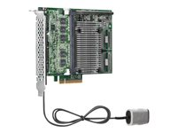 HPE Smart Array P830/4GB FBWC Controller - Kontrollerkort (RAID) - SATA 6Gb/s / SAS 6Gb/s - låg profil - RAID RAID 0, 1, 5, 6, 10, 50, 60 - PCIe 3.0 x8 - för ProLiant DL385p Gen8, DL560 Gen8, DL580 Gen8, DL580 Gen9, ML350e Gen8, ML350p Gen8 698533-B21