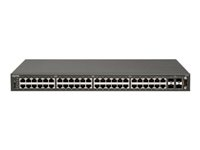 Avaya Ethernet Routing Switch 4548GT - Switch - Administrerad - 48 x 10/100/1000 + 4 x kombinations-SFP - skrivbordsmodell AL4500A04-E6