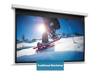 Da-Lite DescenderPro - Projektorduk - takmontering - motoriserad - 172" (438 cm) - 4:3 - Matte White - vit 10146746