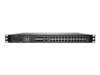 SonicWall NSa 5700 - Advanced Edition - säkerhetsfunktion - med 1 års TotalSecure - 10GbE, 5GbE, 2.5GbE - 1U - kan monteras i rack 02-SSC-3919