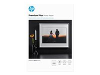 HP Premium Plus Photo Paper - Blank - A3 (297 x 420 mm) - 300 g/m² - 20 ark fotopapper - för ENVY Inspire 7255, 79XX; Officejet 7000 E809, 75XX; Officejet Pro 7720 CR675A