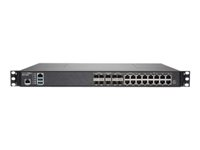 SonicWall NSa 3650 - Säkerhetsfunktion - med 1 års TotalSecure - 10GbE, 2.5GbE - 1U - kan monteras i rack 01-SSC-4087