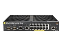 HPE Aruba 2930F 12G PoE+ 2G/2SFP+ - Switch - L3 - Administrerad - 12 x 10/100/1000 (PoE+) + 2 x 1 gigabit/10 gigabit SFP+ (upplänk) + 2 x 10/100/1000 - rackmonterbar - PoE+ (139 W) - begagnat JL693AR