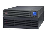 APC Easy UPS On-Line SRV - UPS (kan monteras i rack) - AC 230 V - 5000 Watt - 5000 VA - 9 Ah - USB, RS-232 - utgångskontakter: 1 - 5U - RAL 7010 - med Järnvägssats SRV5KRILRK