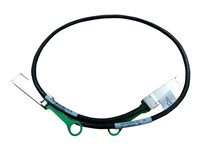 HPE X240 Direct Attach Copper Cable - 100GBase direktkopplingskabel - QSFP28 (hane) till QSFP28 (hane) - 5 m - för FlexFabric 12900, 12900E 36, 12902, 5930, 5930 2QSFP+, 5930 2-slot, 5930 32, 5930 4-slot JL273A