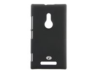 Insmat Exclusive - Skydd för mobiltelefon - svart - för Nokia Lumia 925 650-5380