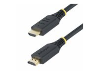 StarTech.com 2m (6.6ft) Premium Certified High Speed HDMI Cable, 4K60Hz - Premium hög hastighet - HDMI-kabel med Ethernet - HDMI hane till HDMI hane - 2 m - svart - 4K60Hz stöd, passiv HDMI2-CABLE-4K60-2M