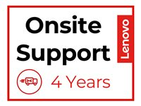 Lenovo Onsite Upgrade - Utökat serviceavtal - material och tillverkning (för stationära datorer) - 4 år (från ursprungligt inköpsdatum av utrustningen) - på platsen - för ThinkCentre M70q Gen 3; M70s Gen 3; M70t Gen 3; ThinkCentre neo 50; V55t Gen 2-13; V55t-15 5WS0D80922