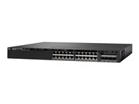 Cisco Catalyst 3650-24TS-L - Switch - Administrerad - 24 x 10/100/1000 + 4 x SFP - skrivbordsmodell, rackmonterbar WS-C3650-24TS-L