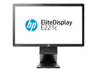 HP EliteDisplay E221c - LED-skärm - Full HD (1080p) - 21.5" D9E49AA#ABB