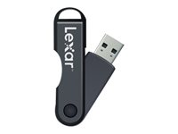 Lexar JumpDrive TwistTurn - USB flash-enhet - 32 GB - USB 2.0 - grå LJDTT32GABEU