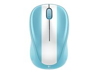 Logitech M235 - 2nd Generation - mus - höger- och vänsterhänta - optisk - trådlös - 2.4 GHz - trådlös USB-mottagare - argentinsk flagga 910-004027