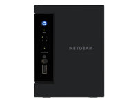 NETGEAR ReadyNAS 312 RN31222E - NAS-server - 2 fack - 4 TB - SATA 3Gb/s - HDD 2 TB x 2 - RAID RAID 0, 1 - RAM 2 GB - Gigabit Ethernet - iSCSI support RN31222E-100EUS