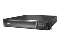 APC Smart-UPS X SMX1500RM2UC - UPS (rackmonterbar/extern) - AC 120 V - 1350 Watt - 1500 VA - USB, serial, Ethernet - utgångskontakter: 8 SMX1500RM2UC