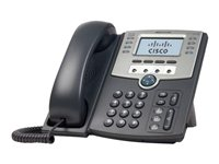 Cisco Small Business SPA 509G - VoIP-telefon - 3-riktad samtalsförmåg - SIP, SIP v2, SPCP - multilinje - silver, mörkgrå - för Small Business Pro Unified Communications 320 with 4 FXO SPA509G