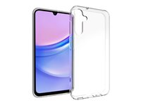 Insmat Crystal - Baksidesskydd för mobiltelefon - termoplastisk polyuretan (TPU) - klarglas - för Samsung Galaxy A15 5G 650-1217