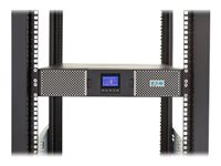 Eaton 9PX 9PX1500RT - UPS (rackmonterbar/extern) - AC 100/110/120/125 V - 1350 Watt - 1500 VA - RS-232, USB - utgångskontakter: 8 - 2U - svart, silver 9PX1500RT