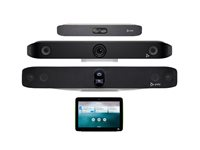 HP Poly Studio X70 - Allt-i-ett videobar (videofält, Poly TC10 pekstyrenhet) - Zoomcertifierad, Certifierad för Microsoft-teams, Google Meet-certifierad - svart - power adapter included 8L531AA#ABB