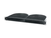 Middle Atlantic QBP Series IQBP-2A - Rackfläktkompressor - AC 220 V - svart - 1U IQBP-2A