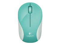 Logitech M187 - Mus - optisk - trådlös - 2.4 GHz - trådlös USB-mottagare 910-004150