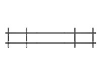 Multibrackets M Motorized Dual Screen Mount - Monteringskomponent (dubbel bildskärmsmontering) - för 2 LCD-bildskärmar - stål - svart - skärmstorlek: upp till 84 tum - väggmonterbar, monterbar på golvstativ 7350105210426