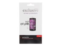 Insmat AntiCrash - Skärmskydd för mobiltelefon - film - transparent - för Apple iPhone 12 Pro Max 861-1211
