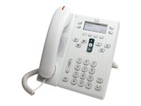 Cisco Unified IP Phone 6941 Slimline - VoIP-telefon - SCCP - multilinje - vit CP-6941-WL-K9=