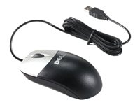 Dell - Mus - laser - 6 knappar - kabelansluten - USB - svart - för Inspiron 15XX, 400, Mini 10; Latitude E6400; Studio 14XX, 1557, XPS 13, XPS 16, XPS 1647 570-10523