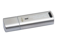 Kingston DataTraveler Locker+ G2 - USB flash-enhet - krypterat - 16 GB - USB 2.0 DTLPG2/16GB