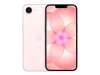 Apple iPhone 17e - 5G smartphone - dual-SIM / Internminne 512 GB - OLED-skärm - 6.1" - 2532 x 1170 pixlar - rear camera 48 MP - front camera 12 MP - soft rosa MHU34QN/A