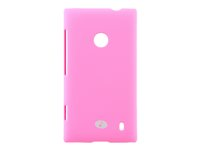 Insmat Exclusive - Skydd för mobiltelefon - rosa - för Nokia Lumia 520 650-5357