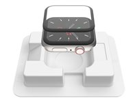 Belkin ScreenForce TrueClear - Skärmskydd för smart klocka - glas - 44 mm - för Apple Watch Hermès Series 9, SE 3, Series 10, Series 11, Series 9, Ultra 2, Ultra 3 OVG002ZZBLK