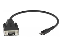 Vision Professional - Seriell adapter - 24 pin USB-C (hane) till DB-9 (hane) - svart TC-USBCSER/BL