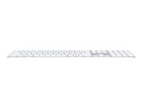 Apple Magic Keyboard with Numeric Keypad - Tangentbord - trådlös - Bluetooth - svensk - silver MQ052S/A