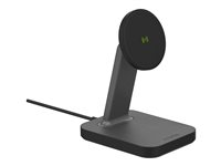mophie snap+ - Trådlöst laddställ - 15 Watt - svart - Europa (utom Irland) 401309746