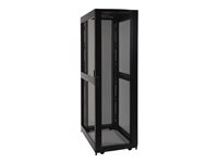 Tripp Lite 42U Rack Enclosure Server Cabinet 47.25" Deep w/ Doors & Sides - Rack skåp - svart - 42U SR42UBDP