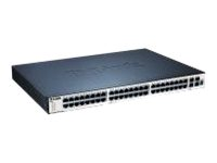 D-Link xStack DGS-3120-48TC - Switch - Administrerad - 44 x 10/100/1000 + 4 x kombinations-SFP - skrivbordsmodell DGS-3120-48TC/SI