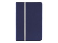 Belkin Stripe Cover with Stand - Skydd för surfplatta - bläck - för Samsung Galaxy Tab 3 (10.1 tum) F7P123VFC01