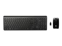 HP C6010 Wireless Desktop - Sats med tangentbord och mus - trådlös - 2.4 GHz - svensk - för Pavilion Gaming Laptop; Pavilion Laptop g4; Pavilion TouchSmart; Pavilion x2; TouchSmart H6R55AA#ABS