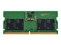 HP - DDR5 - modul - 8 GB - SO DIMM 262-pin - 5600 MHz / PC5-44800 - 1.1 V - för EliteBook 840 G10, 865 G10; ZBook Firefly 14 G11, 16 G11; ZBook Fury 16 G11 83P90AA